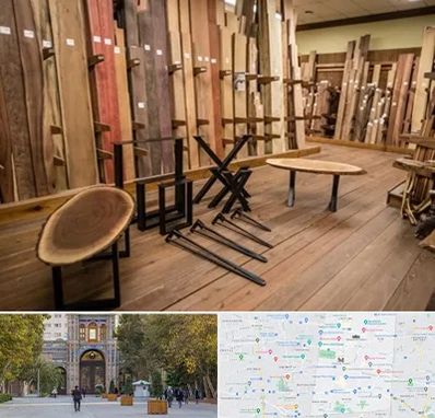 چوب فروشی در منطقه 12 تهران 