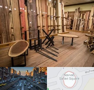 چوب فروشی در نواب 