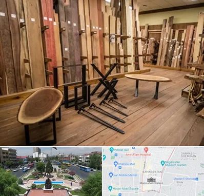 چوب فروشی در بهارستان 