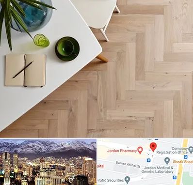 کفپوش چوبی در جردن 