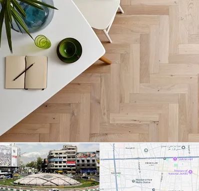 کفپوش چوبی در مرکز تهران