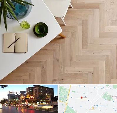 کفپوش چوبی در بلوار سجاد مشهد 