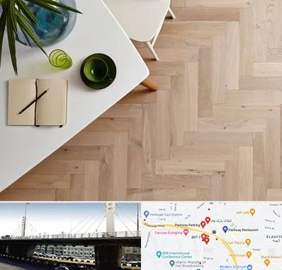 کفپوش چوبی در پارک وی 