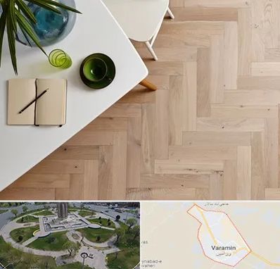 کفپوش چوبی در ورامین