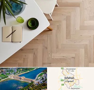 کفپوش چوبی در اصفهان