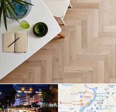 کفپوش چوبی در کیانپارس اهواز 