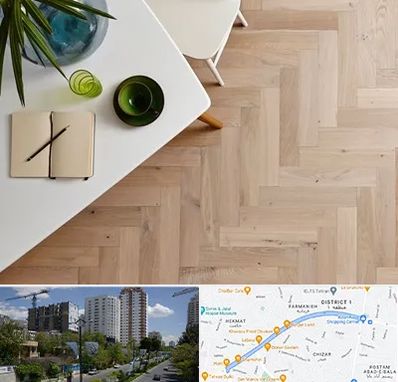 کفپوش چوبی در اندرزگو 