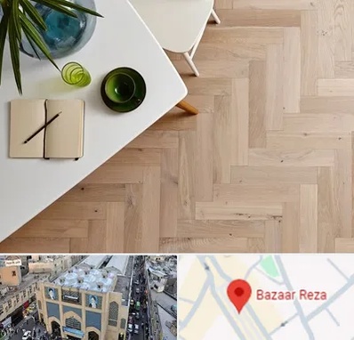 کفپوش چوبی در بازار رضا مشهد