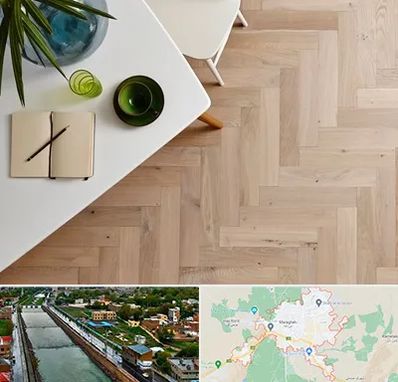 کفپوش چوبی در مراغه