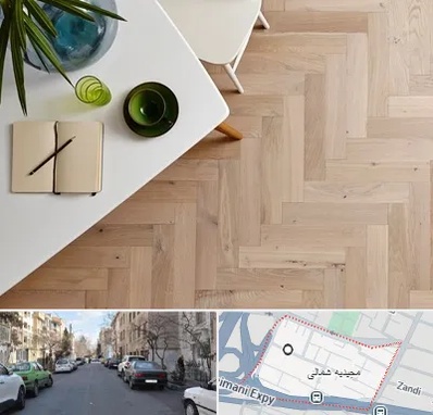 کفپوش چوبی در مجیدیه شمالی