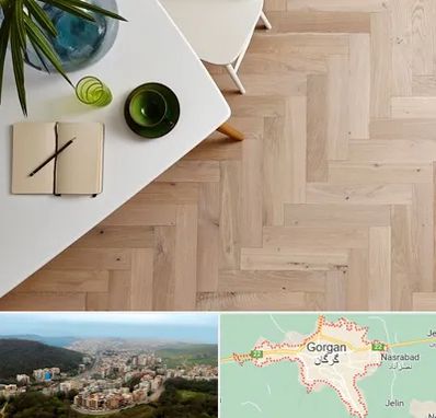 کفپوش چوبی در گرگان