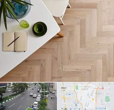 کفپوش چوبی در ستارخان 