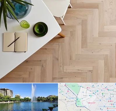 کفپوش چوبی در کوهسنگی مشهد