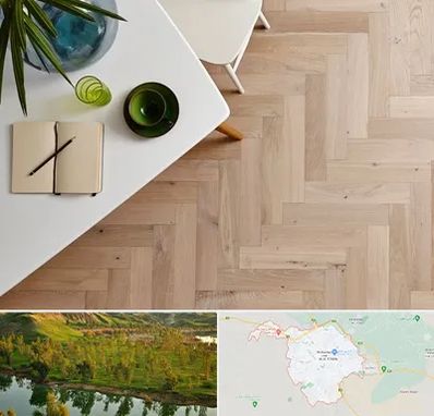 کفپوش چوبی در بهبهان