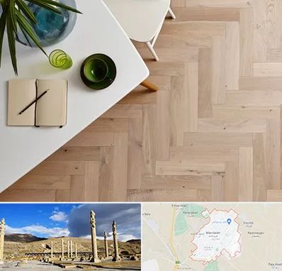 کفپوش چوبی در مرودشت