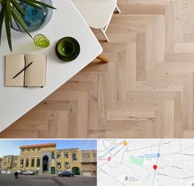 کفپوش چوبی در زنبیل آباد قم