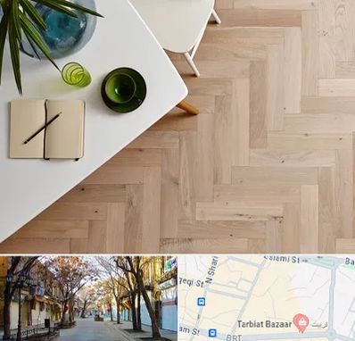 کفپوش چوبی در تربیت تبریز