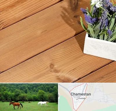 چوب ترمو در چمستان