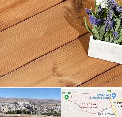 چوب ترمو در شهرک گلستان شیراز