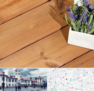 چوب ترمو در میدان شهرداری رشت 