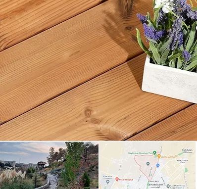 چوب ترمو در باغستان کرج