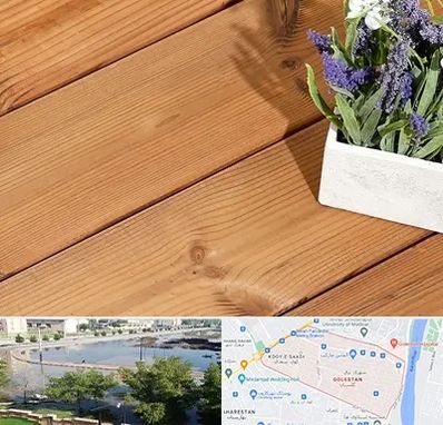 چوب ترمو در گلستان اهواز 