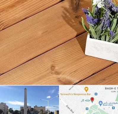 چوب ترمو در فلکه گاز شیراز