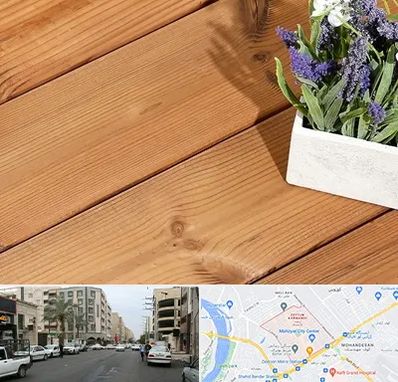 چوب ترمو در زیتون کارمندی اهواز 