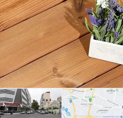 چوب ترمو در بلوار فردوس 