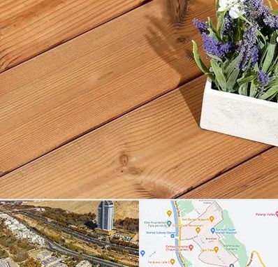 چوب ترمو در خیابان نیایش شیراز