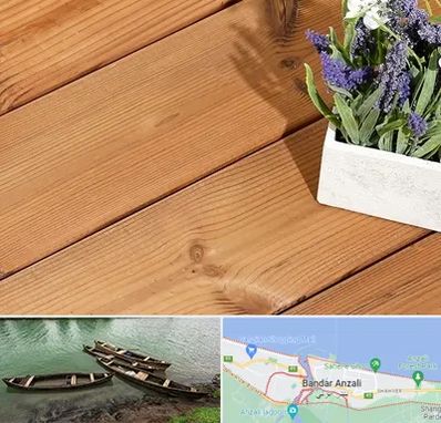 چوب ترمو در بندر انزلی