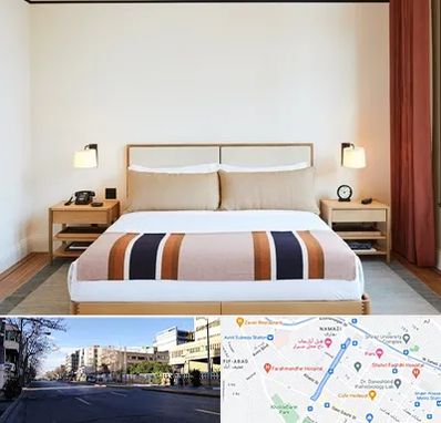 مسافرخانه در خیابان ملاصدرا شیراز