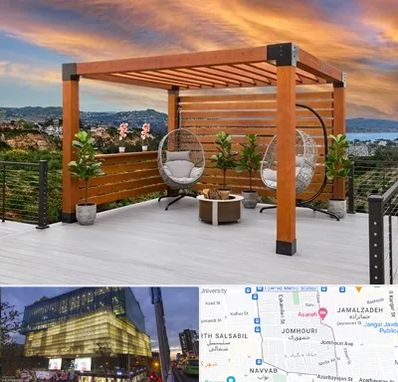 پرگولا چوبی در جمهوری 