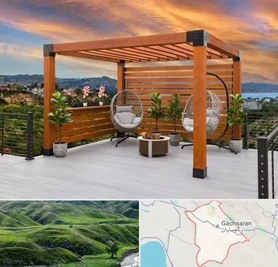 پرگولا چوبی در گچساران