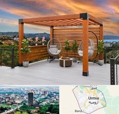 پرگولا چوبی در ارومیه