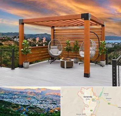پرگولا چوبی در سنندج
