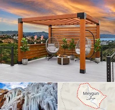 پرگولا چوبی در میگون