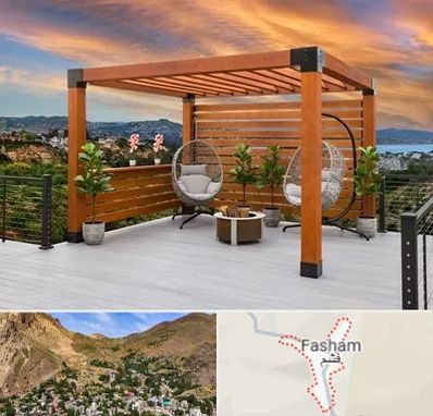 پرگولا چوبی در فشم