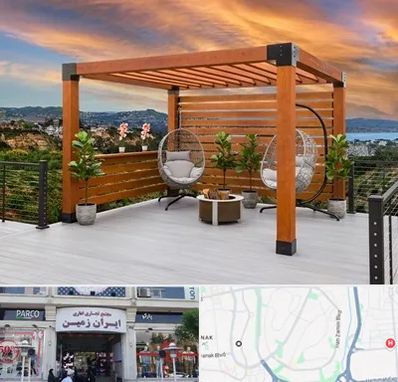 پرگولا چوبی در ایران زمین