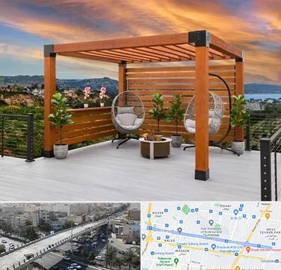 پرگولا چوبی در فرجام 