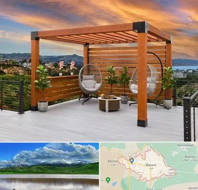 پرگولا چوبی در مرند