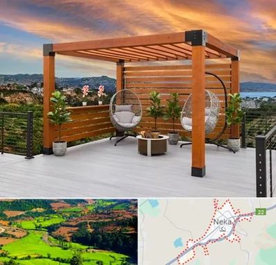 پرگولا چوبی در نکا