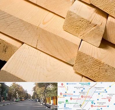 فروش چوب راش در شریعتی 