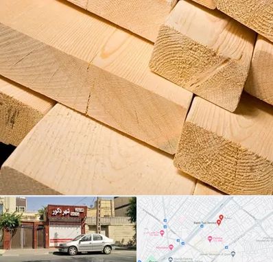 فروش چوب راش در باجک قم