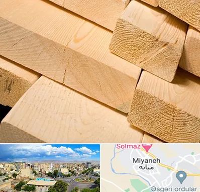 فروش چوب راش در میانه