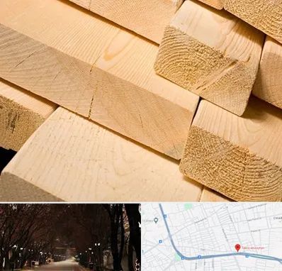 فروش چوب راش در ابوریحان تبریز