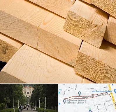 فروش چوب راش در بلوار معلم رشت 