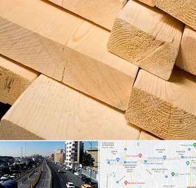 فروش چوب راش در پیروزی 