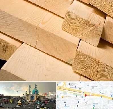 فروش چوب راش در رسالت 