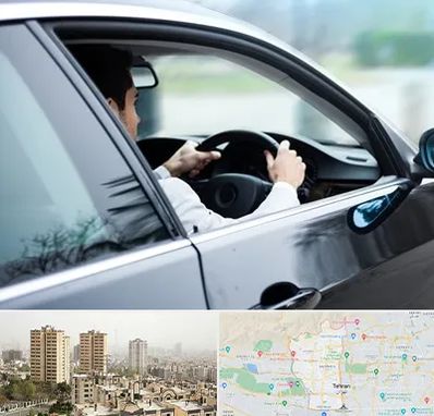 اجاره اتومبیل با راننده در منطقه 5 تهران 